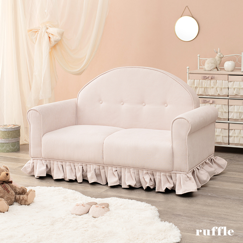 ソファ ソファー コンパクトソファー ラブソファ ラブソファー 布張り 肘付き拍卖