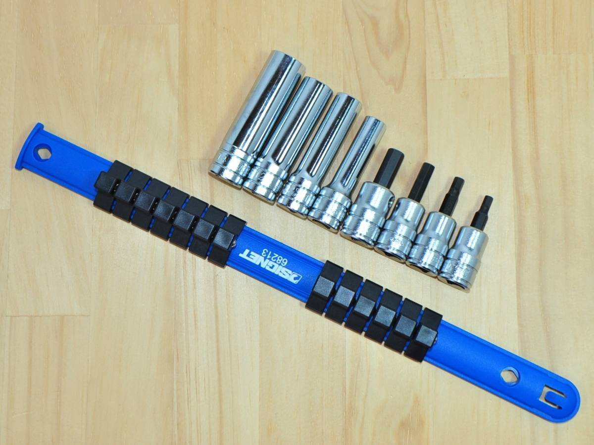 ★SIGNET 9.5sq ソケットホルダー 13PC KTC 9.5sq ディープ ソケット+ヘキサゴンビット セット★シグネット ソケット拍卖