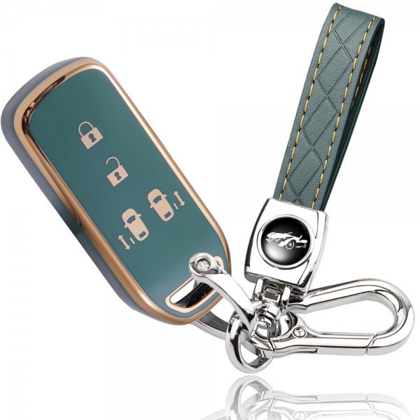 N-BOX N-BOX+ プラス Nワゴン カスタム N-ONE N-BOX SLASH スラッシュ N-VAN +STYLE ホンダ キーケース キーホルダー ブルー 4ボタンタイプ拍卖