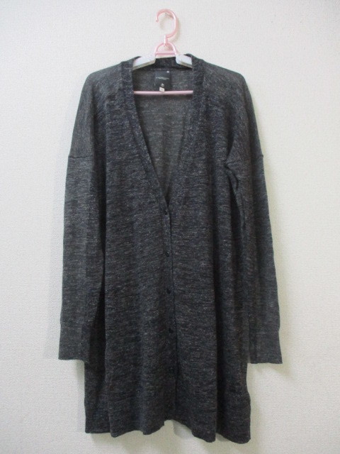 ★値下げ★ジースターロウ カーディガン ロング丈 G-STAR WOMEN RAW CORRECT レディース Sサイズ グレー ツートン拍卖