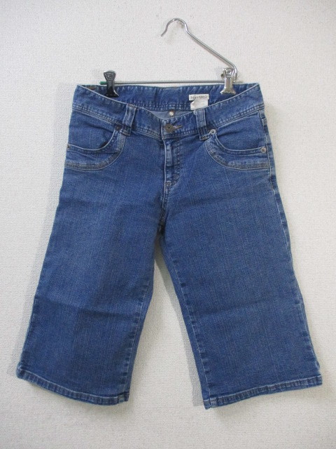 ★最終値下げ★3can4on サンカンシオン デニム ジーンズ ハーフパンツ サイズ3(ウエスト約74cm) (株)ワールド拍卖