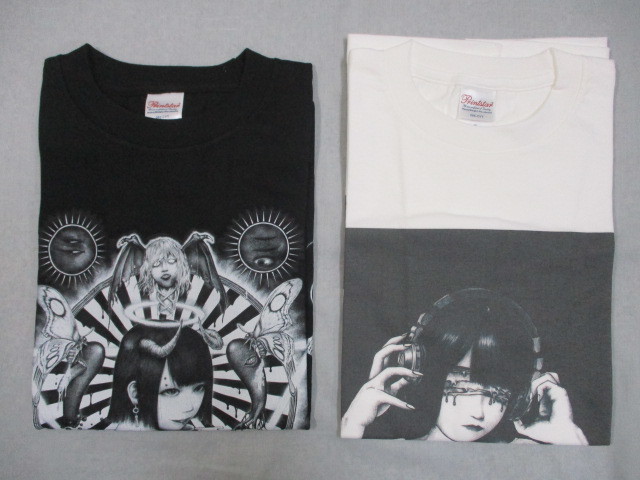 ★最終値下げ★Printstar プリントスター Tシャツ Sサイズ 黒・白 プリント 2枚セット拍卖