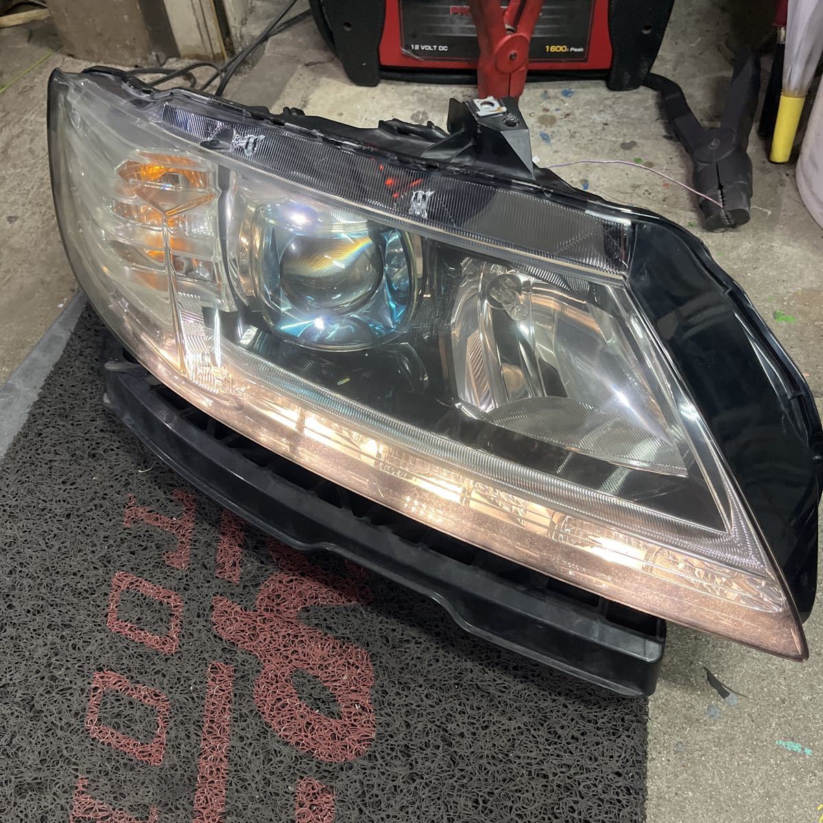 ZF1 CR-Z 前期 純正HID 右ヘッドライト バラスト無し LED点灯対策修理済み ホンダ拍卖