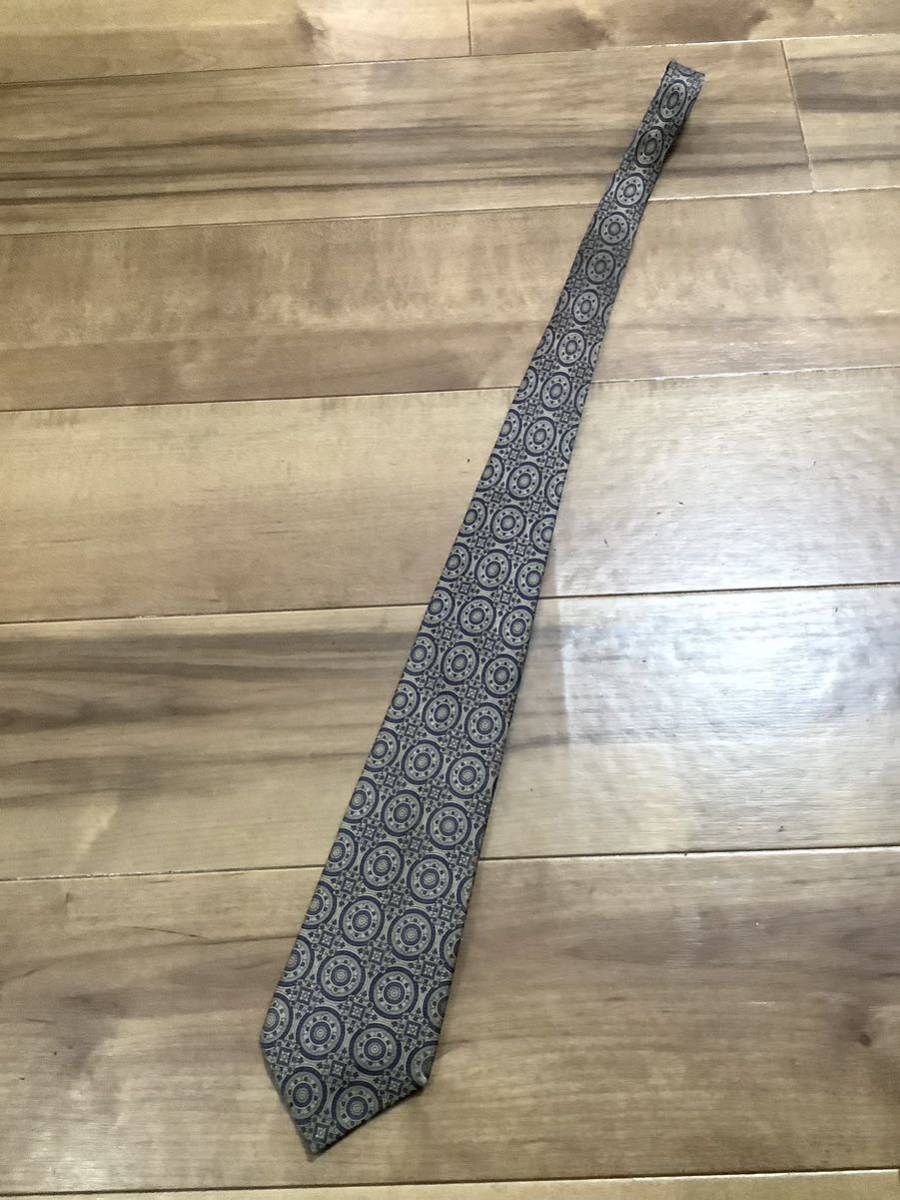 BURBERRY'S バーバリーズ オールドバーバリー 小紋柄 シルクネクタイ ハイブランド レトロ 中古品拍卖