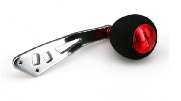 送料無料!/アブガルシア用/カスタムハンドル/二段ピッチ変更可能!パワーハンドル/レッドフェイス/中空構造/RH124/Ⅰ21拍卖