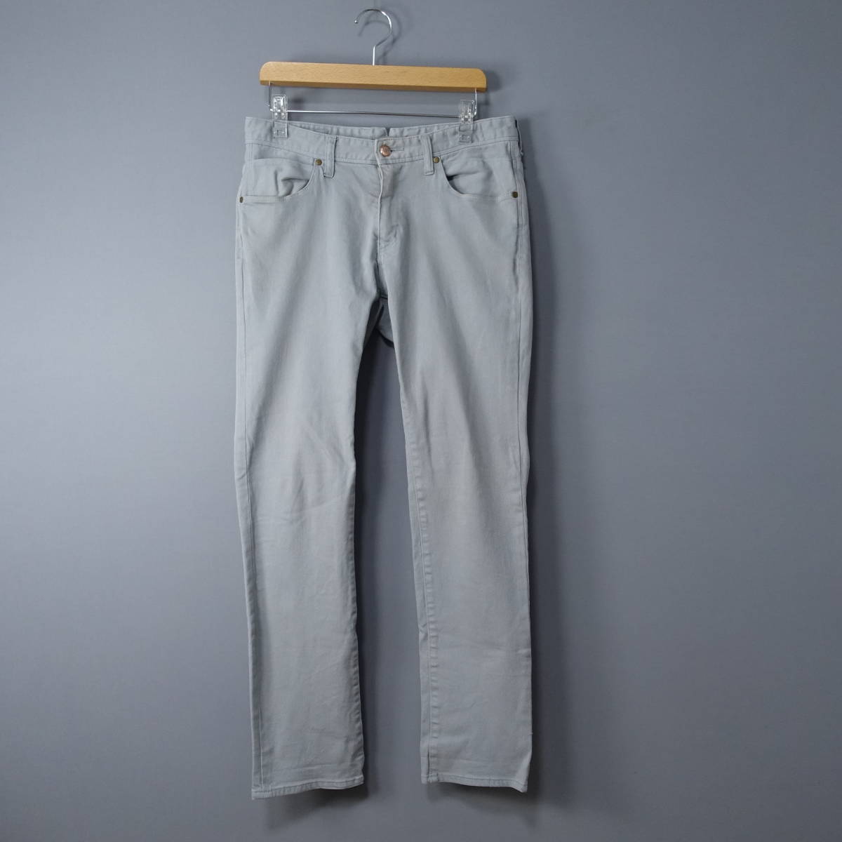 nano・universe/ナノユニバース/S/パンツ/ブルーグレー/メンズ/ストレッチ/ボトムス拍卖