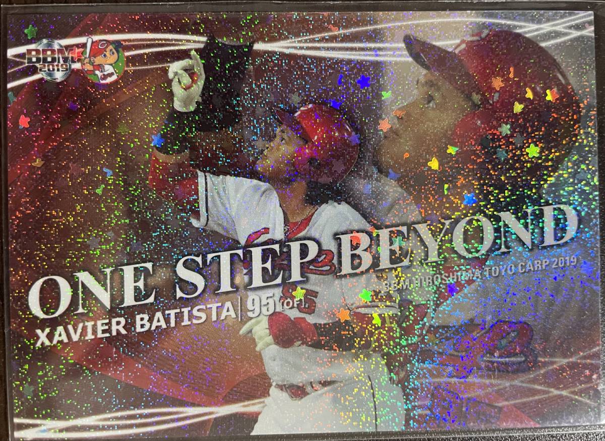 2019BBM 広島 バティスタ選手ONE STEP BEYOND75枚インサートシリアルカード拍卖
