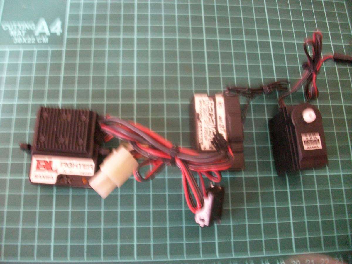 【激安目玉商品】サンワ アンプ(BL)セット クリスタル無 簡易通電動作確認済 一応ジャンク扱 レターパック送料一律!!拍卖