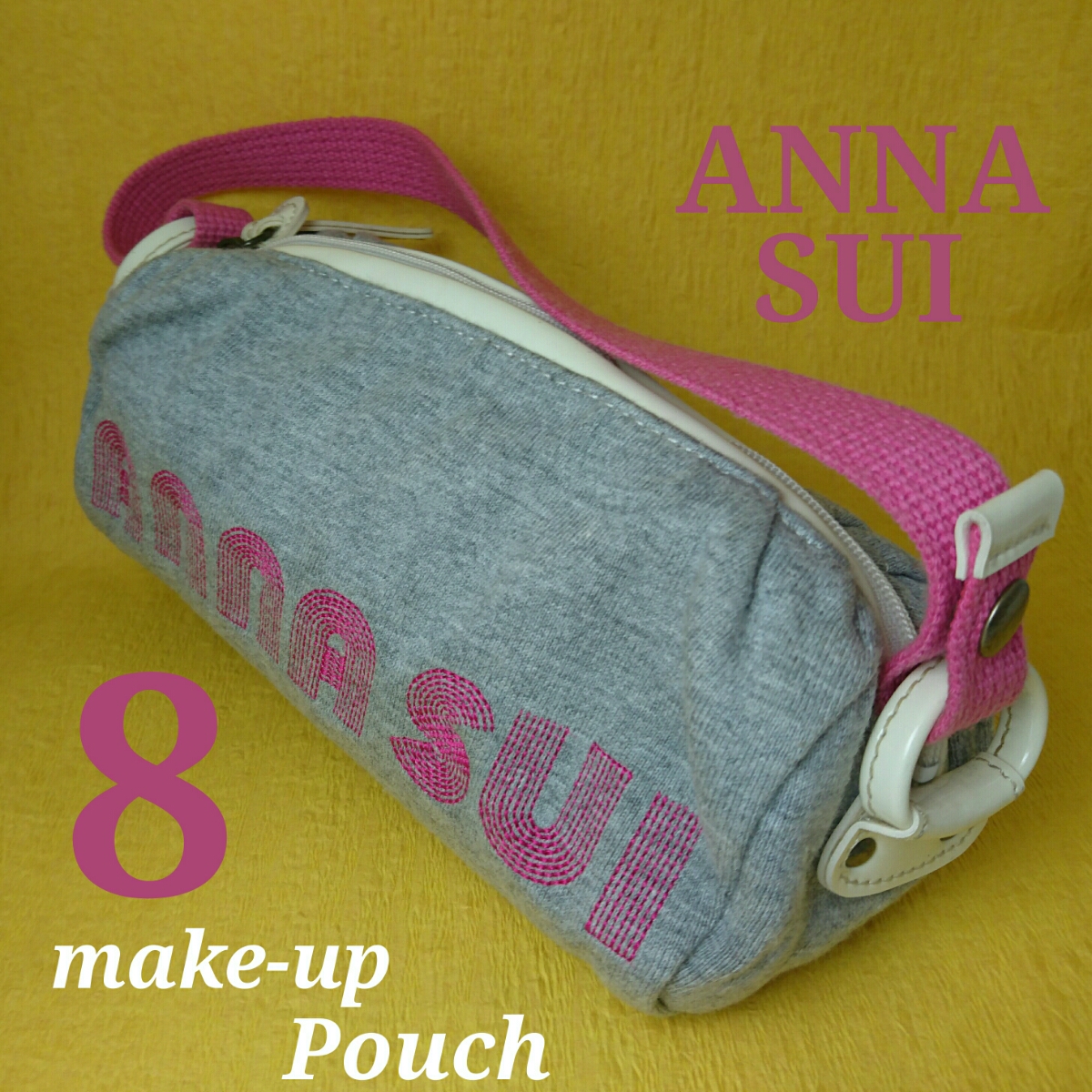 ANNA SUI アナスイ 化粧 ポーチ 8 中古品 M1251拍卖