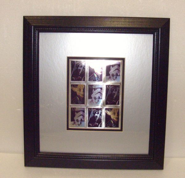 STAR WARS(スターウォーズ) STAMP ART社 額装スタンプアートコレクション 814281BL1101-H拍卖