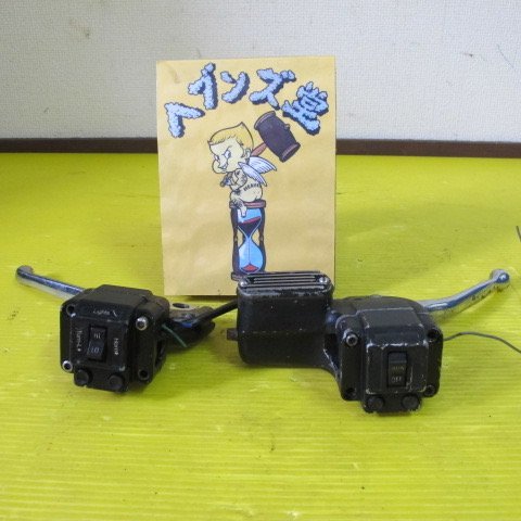 B220644J ショベル.ハンドコントロールブレーキマスター&クラッチセット 72-81年 FX.FLH.ハンドル.ハーレー.HARLEY拍卖