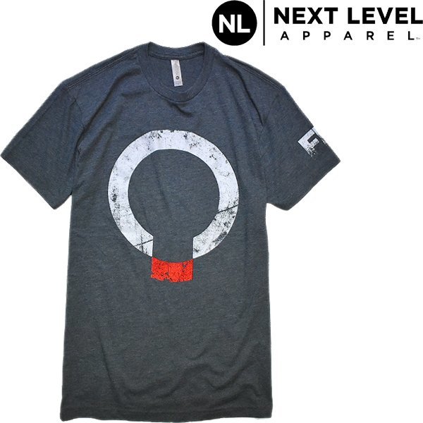 1点物◆USAブランドNLグレー色プリントTシャツ古着メンズSMレディースOKアメカジ90sストリート/スポーツMixくすみカラー半袖レトロ558598拍卖