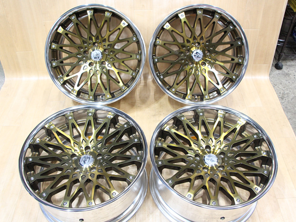 B84 深リム CRIMSON クリムソン RS CV WIRE RS-10 20X9J+20 10J+25 PCD120 BMW Mスポーツ M2 M3 M4 M5 M6 X5 X6 E60 530i JDM USDM 山梨県拍卖