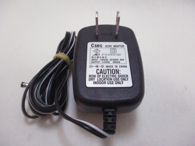 AD32562★Csec★ACアダプター★3110-601010-1001★保証付!即決!拍卖