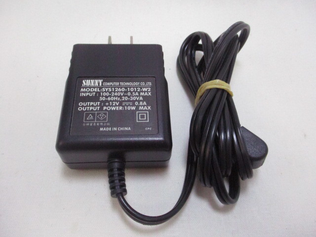AD32564★SUNNY★ACアダプター★ SYS1260-1012-W2★保証付!即決!拍卖