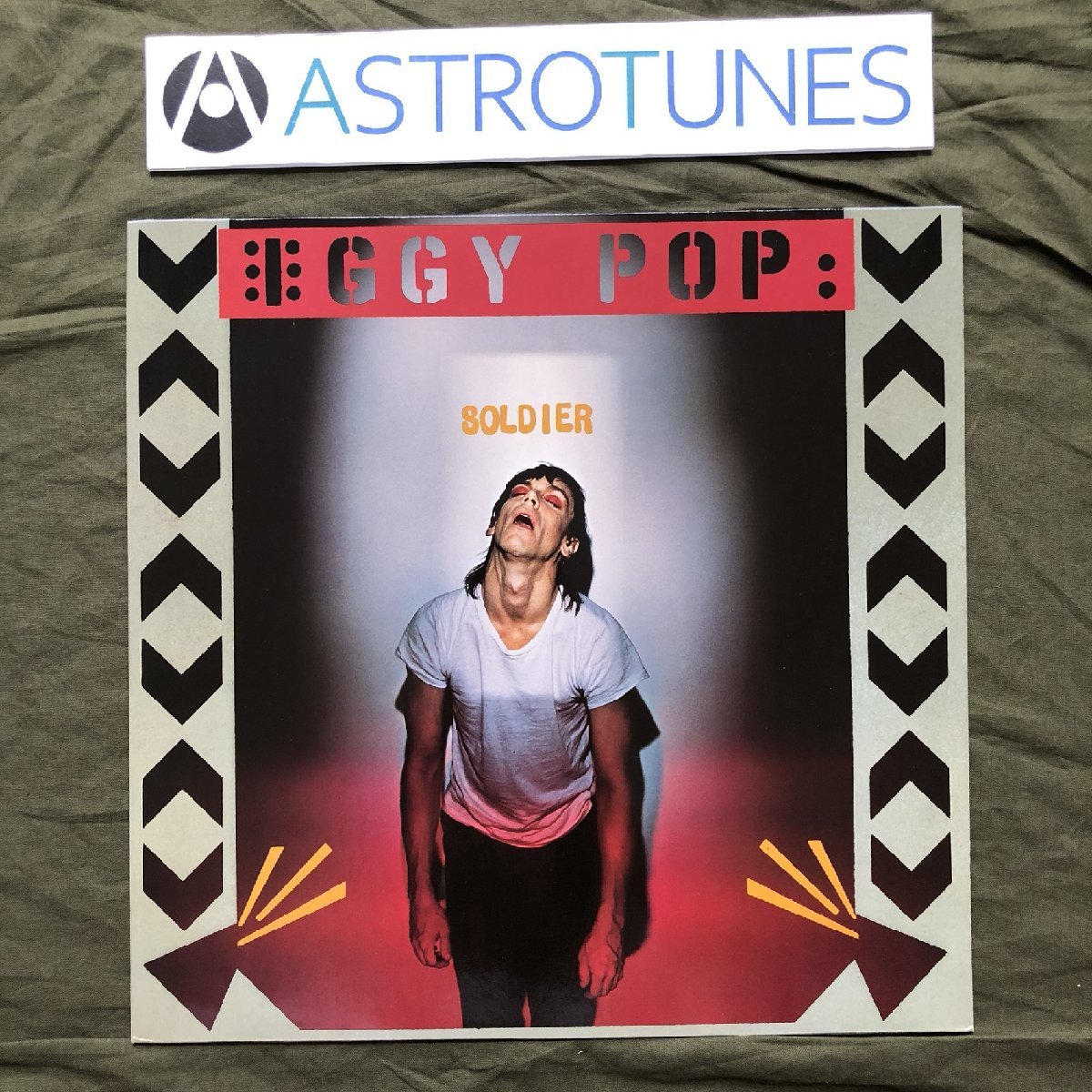 良盤 1980年ドイツ盤 イギー・ポップ Iggy Pop LPレコード ソルジャー Soldier Punk / New wave, Glen Matlock拍卖