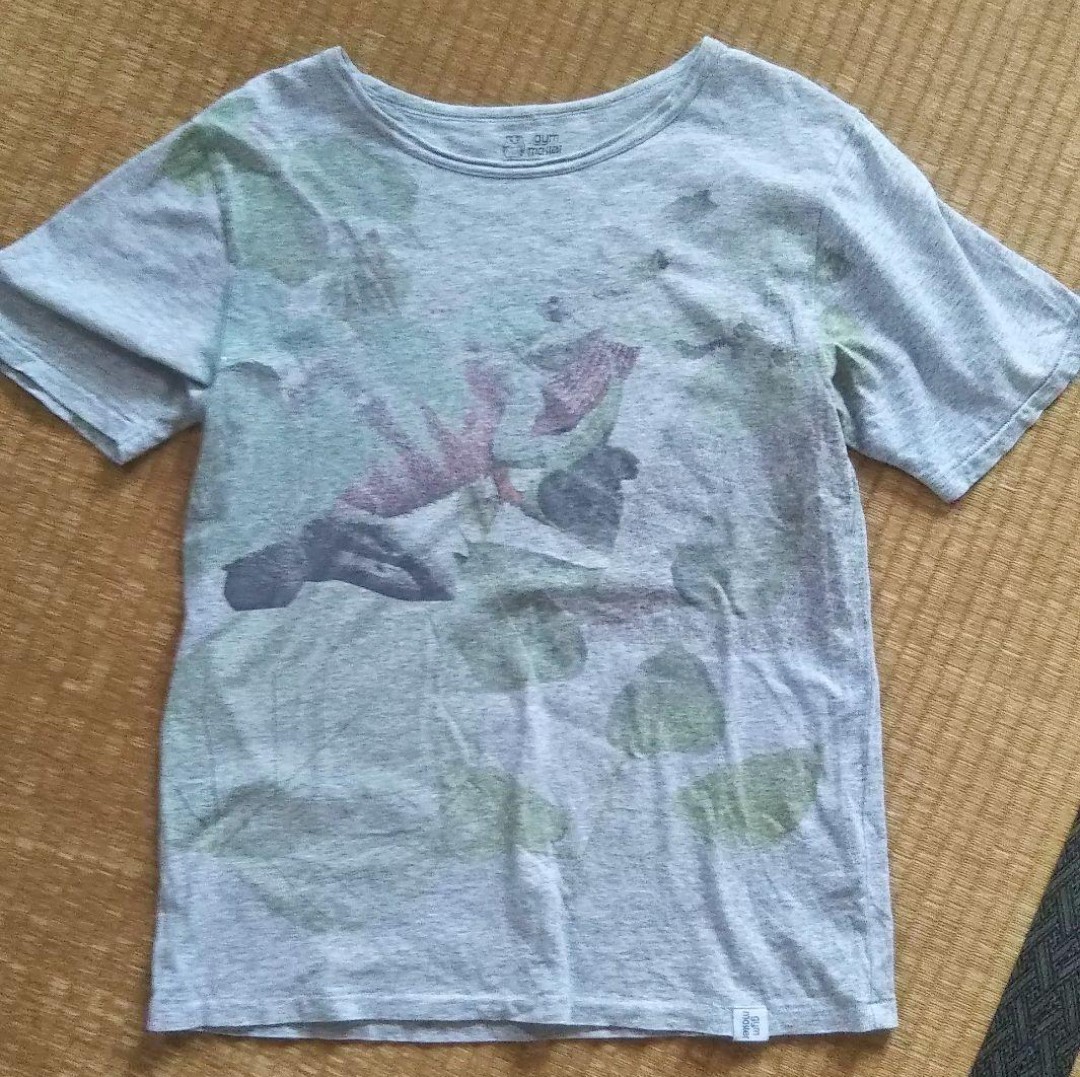 ジムマスター Tシャツ 半袖 gym master グラフィック マルチカラー 総柄 カットソー イラスト拍卖