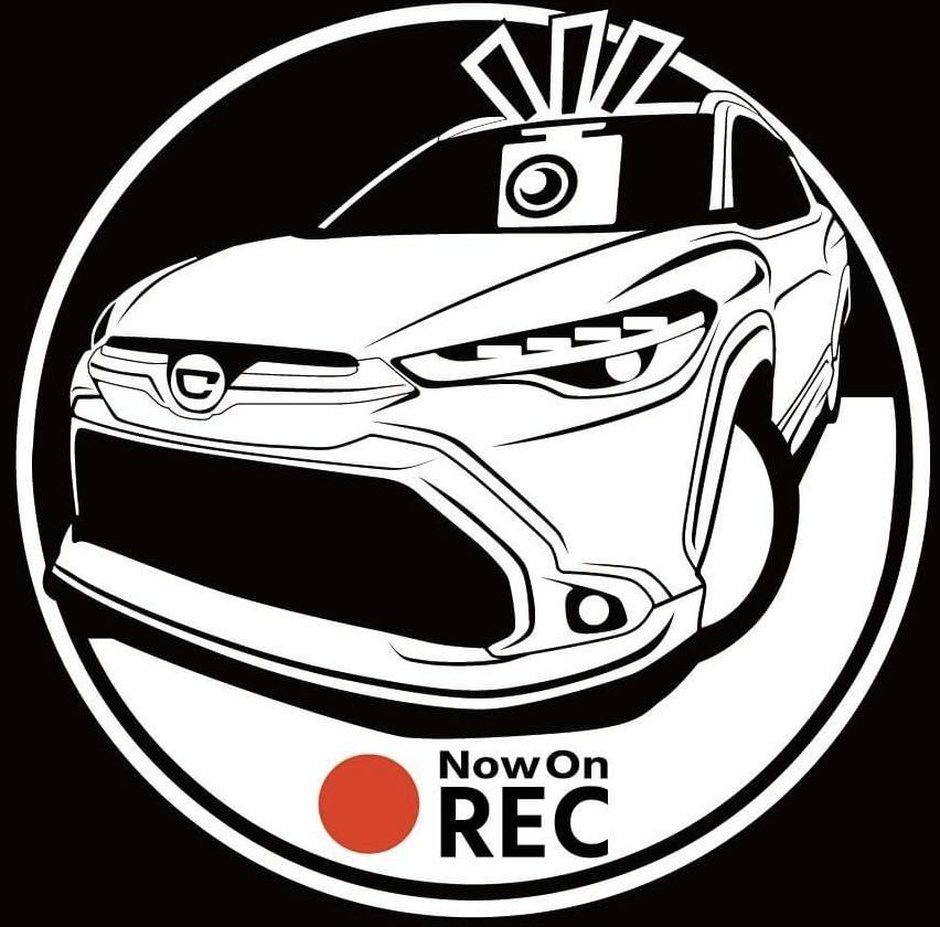 カローラクロス ステッカー ドラレコ ドライブレコーダー 車種変更ok カッティングステッカー拍卖