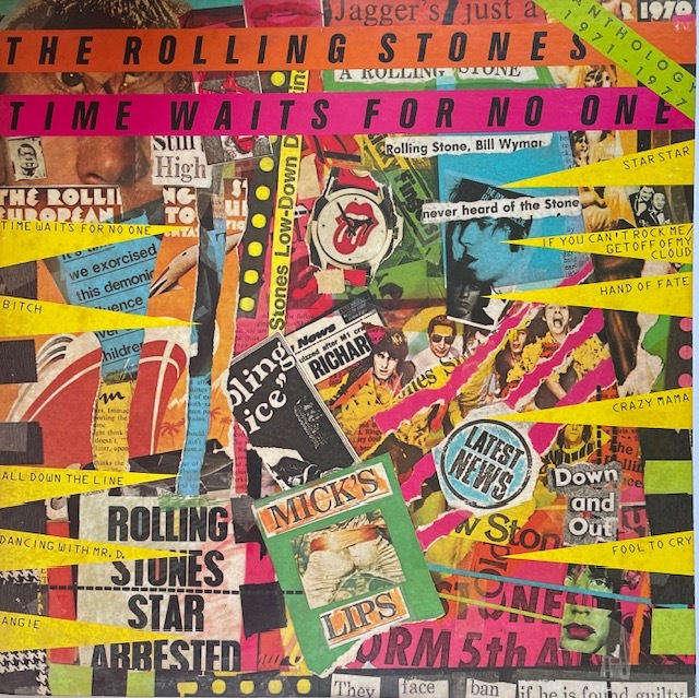 THE Rolling Stones TIME WAITS FOR NO ONE 国内盤 LP P-106845 ANTHOLOGY1971~1977拍卖