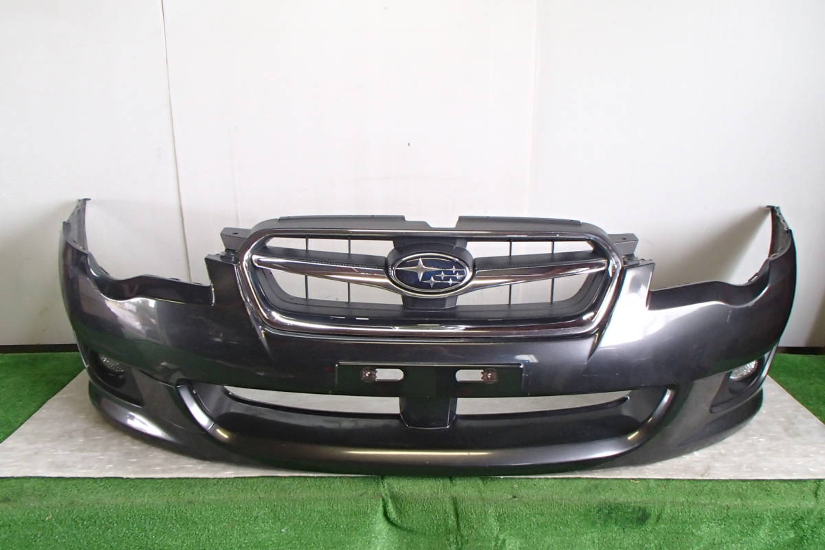 BP/BL 後期 レガシィ B4 ツーリングワゴン 純正 フロントバンパー グリル フォグ 65Z ダイヤモンドグレーM 57704AG200 【23-771】拍卖