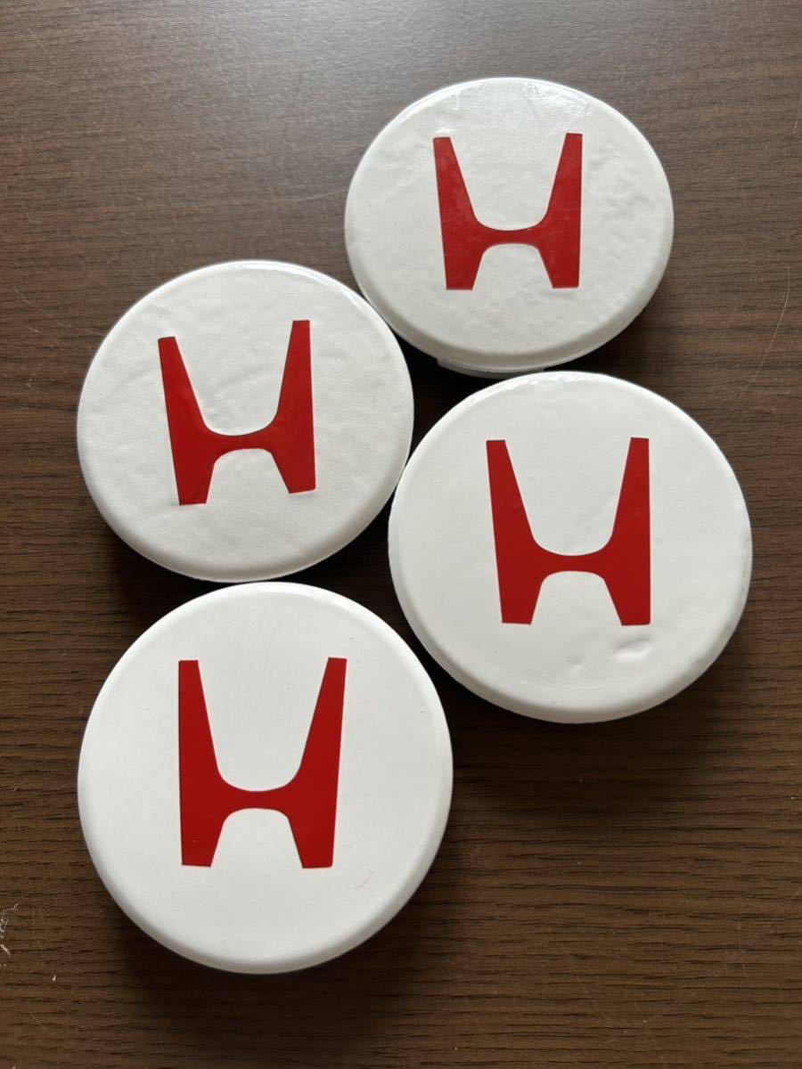 【138】 HONDA CIVIC INTEGRA TYPE R ホンダ シビック インテグラ Rタイプ ホイール センターキャップ 75㎜ 4枚 セット拍卖