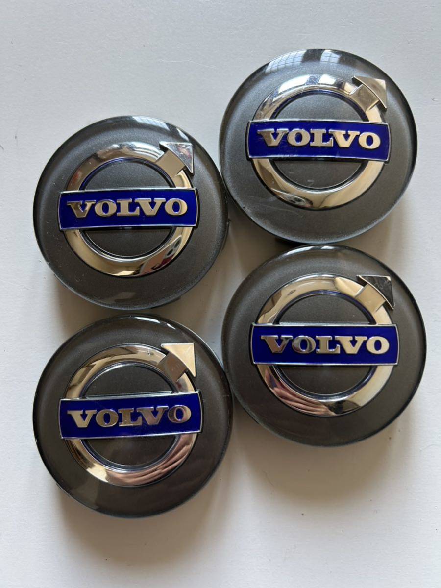 【09】ボルボ VOLVO 純正ホイール センターキャップ 4枚セット拍卖