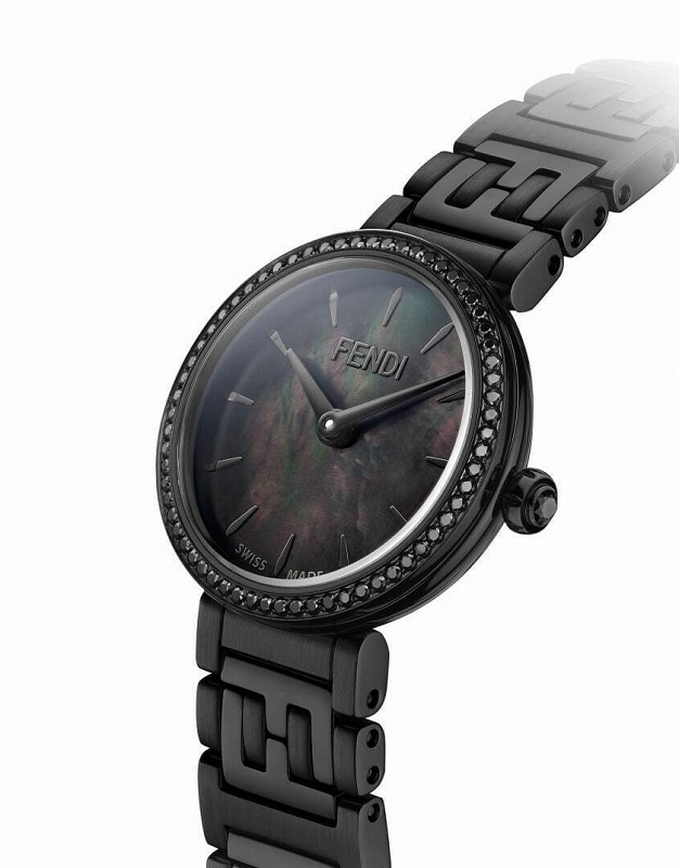 フェンディ 【22AW】フォーエバーフェンディ ダイヤベゼル 19mm ブレスレットウォッチ FFロゴ F103404201 kz4612204780拍卖