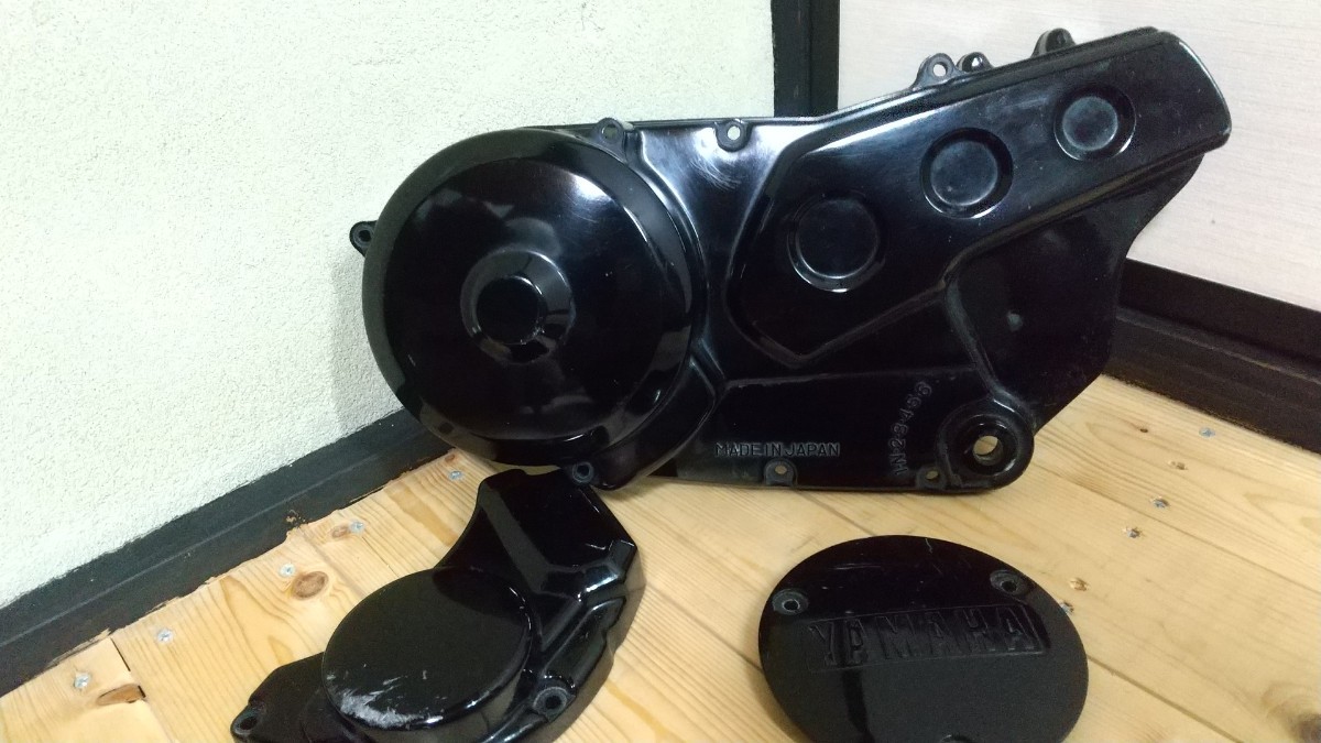 RZ250R 350R エンジンカバー クラッチ ジェネレーター 艶あり 美品 一部キズあり RZ250 29L拍卖