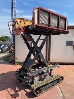 高所作業車 ノザワ 果樹作業台車 高所作業車 CF-1 ゴムクローラー 移動 移動式拍卖