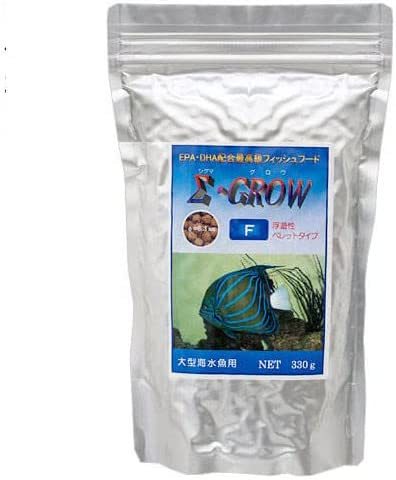 どじょう養殖研究所  ΣGROW シグマグロウ F  浮遊性ペレットタイプ  大型海水魚用 330g    拍卖