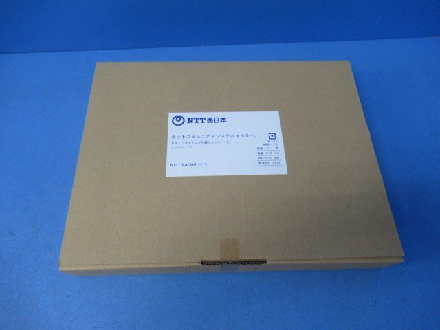 ZA3 5988) NXL-8ACOU-(1) NTT αN1-L 8アナログ局線ユニット N1L型対応 領収書発行可能 ・祝10000取引!! 同梱可 19年製 新品拍卖