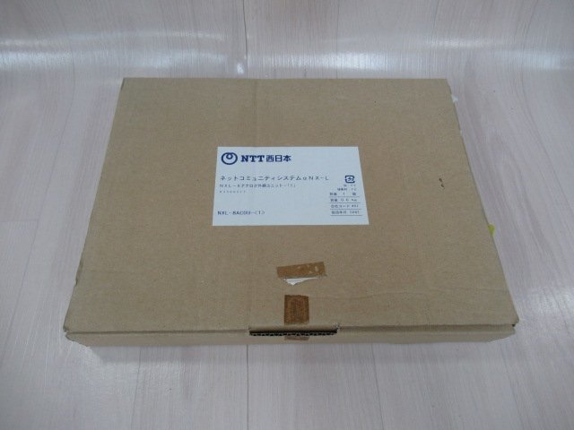 ZA3 6012) NXL-8ACOU-(1) NTT αNXL 8アナログ局線ユニット 領収書発行可能 ・祝10000取引!! 同梱可 未使用品拍卖