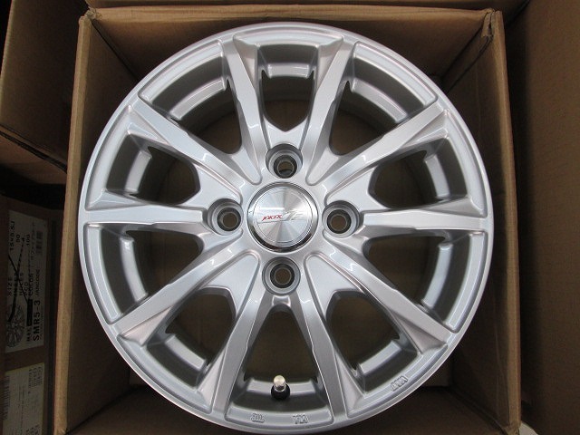 【展示未使用品4枚セット】Wedsジョーカーグライド 13インチ5.0J+36 4穴100 パッソ、サクシード、ブーン他拍卖