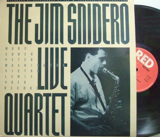 3枚で送料無料【伊Red】Jim Snidero/Live (Marc Cohen, Peter Washington, Victor Lewis)拍卖