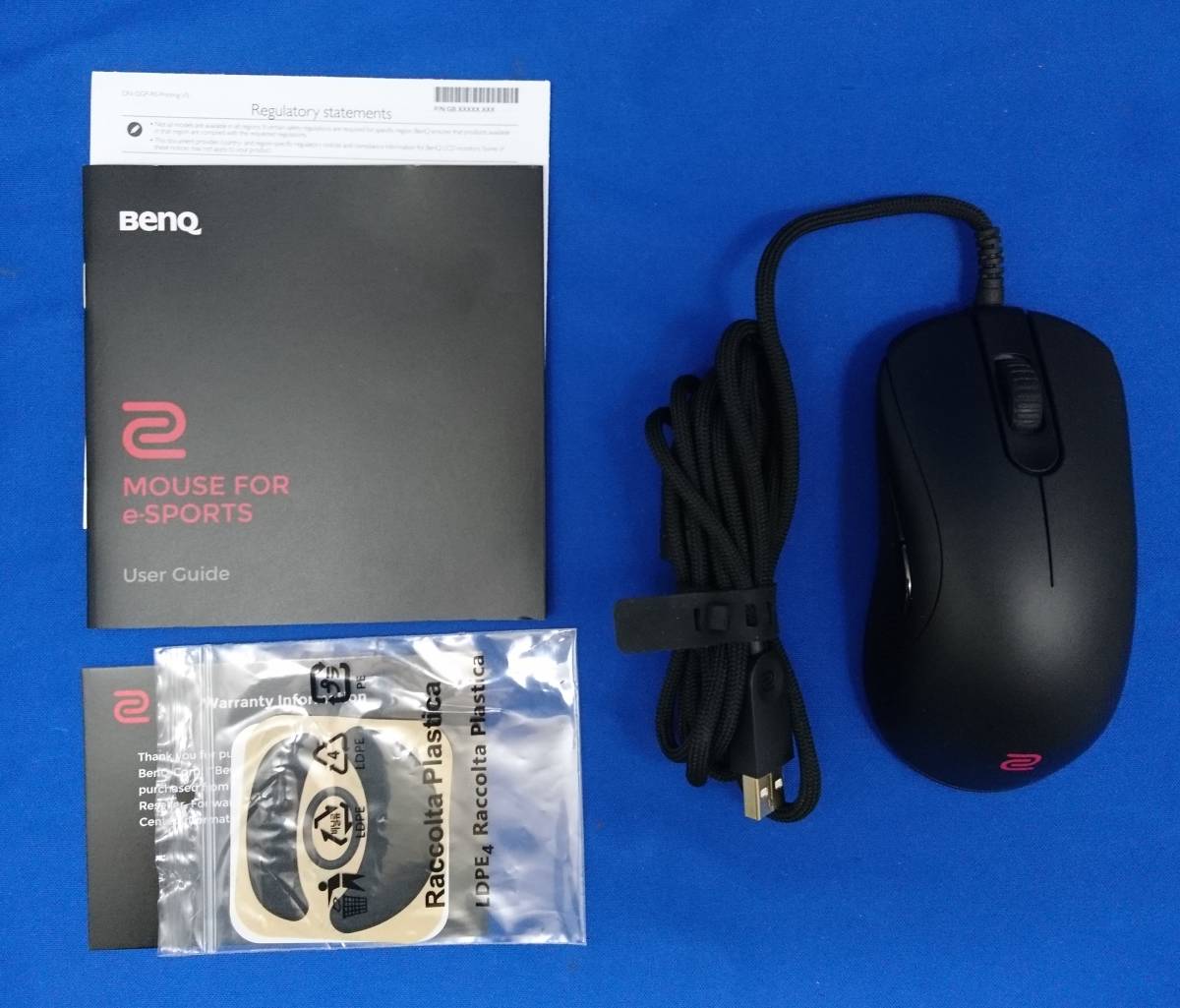 BenQ ZOWIE ZA12-C ゲーミングマウス 左右対称 軽量 Mサイズ拍卖