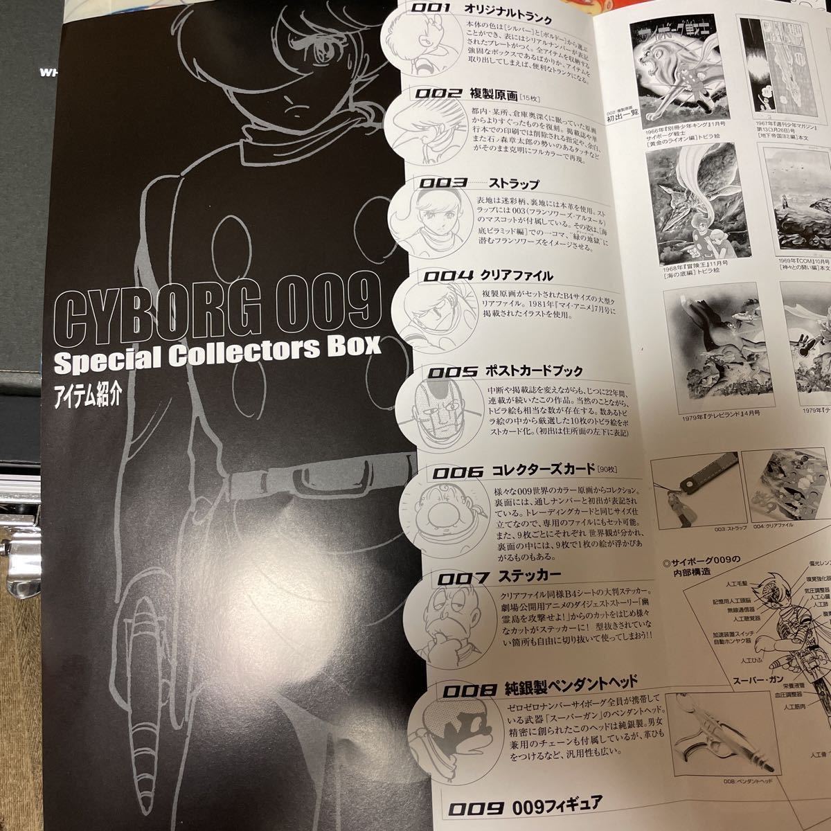 サイボーグ009スペシャルコレクターボックス シルバーボックス拍卖