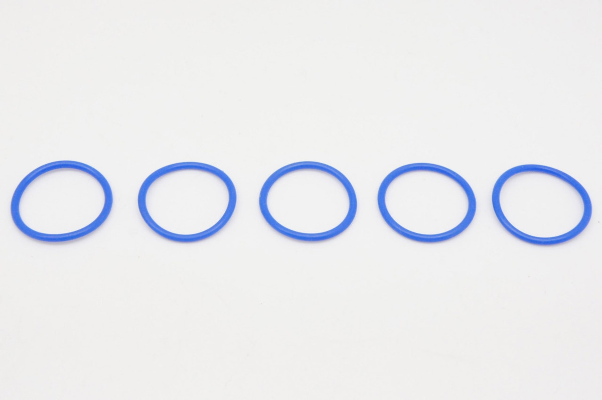 O-リングシール 内径20mm 厚み2.5mm シリコンコム 耐油 耐熱 5個 青拍卖