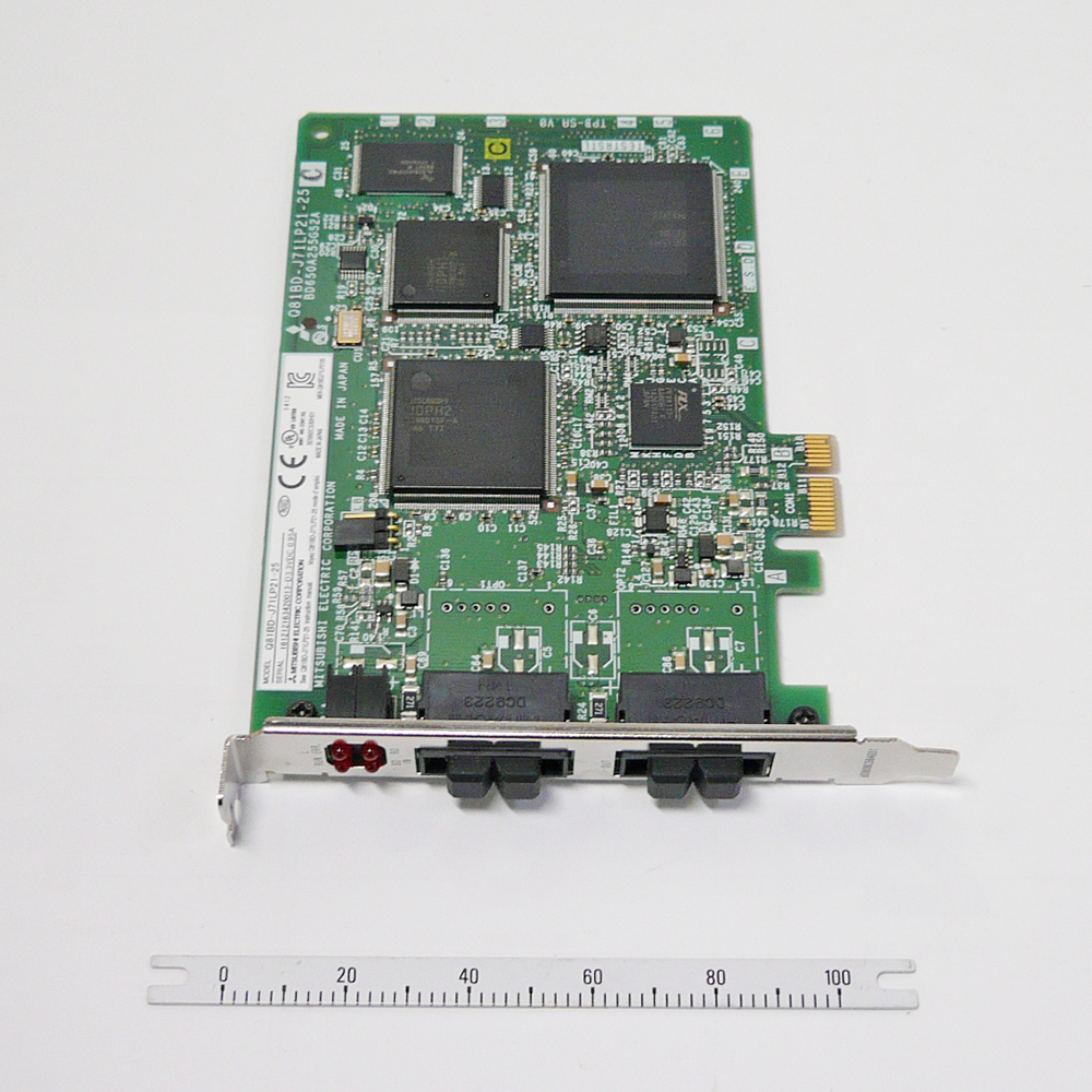 【新品 未使用 開封済み】三菱電機 PC用インタフェースボード MELSECNET/Hインターフェースボード Q81BD-J71LP21-25 A-007拍卖