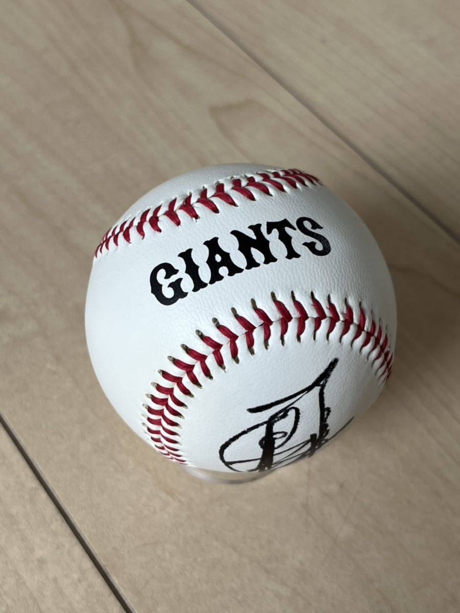 ◆油性ペン直書き 【原辰徳】直筆サインボール◆【非売品 球団公式球】読売ジャイアンツ 巨人軍 拍卖