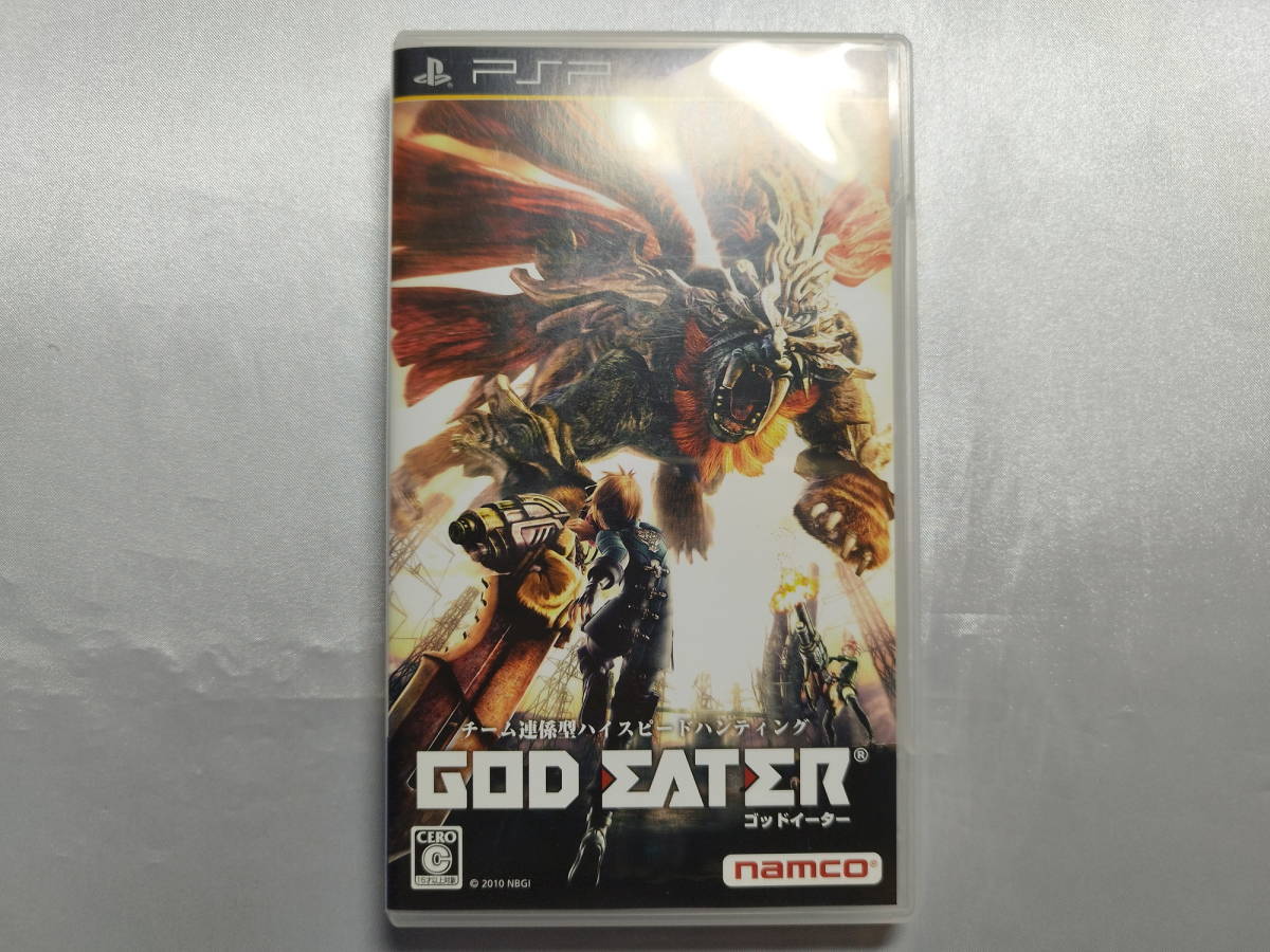 中古品/欠品有り PSPソフト GOD EATER 説明書欠品拍卖