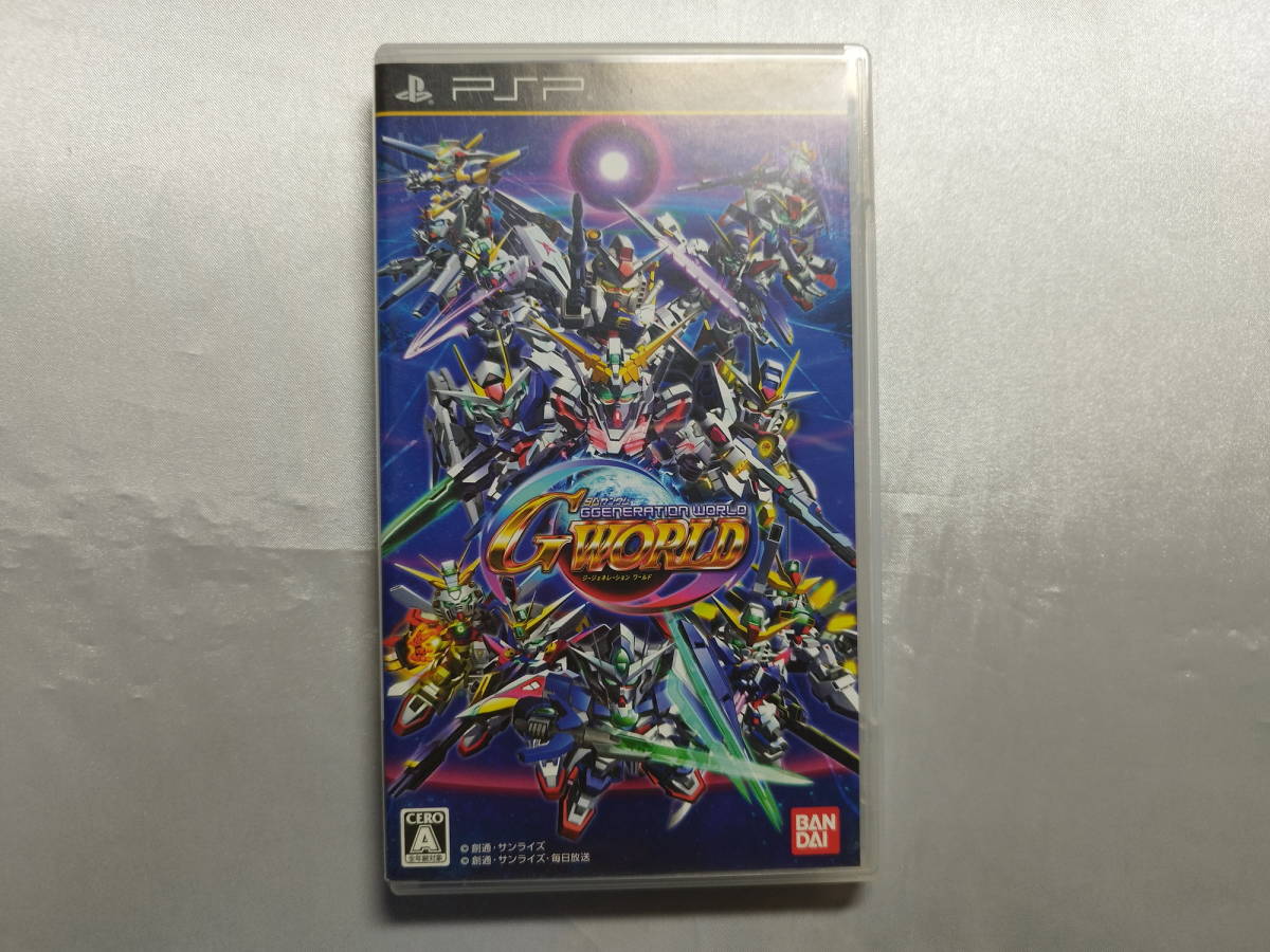 中古品 PSPソフト SDガンダム・Gジェネレーション・ワールド 通常版拍卖