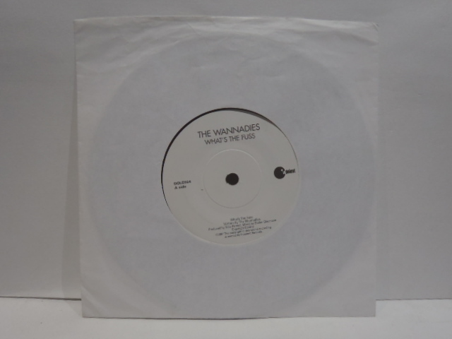7インチ レコード THE WANNADIES ワナダイズ WHAT'S THE FUSS シングル EP拍卖