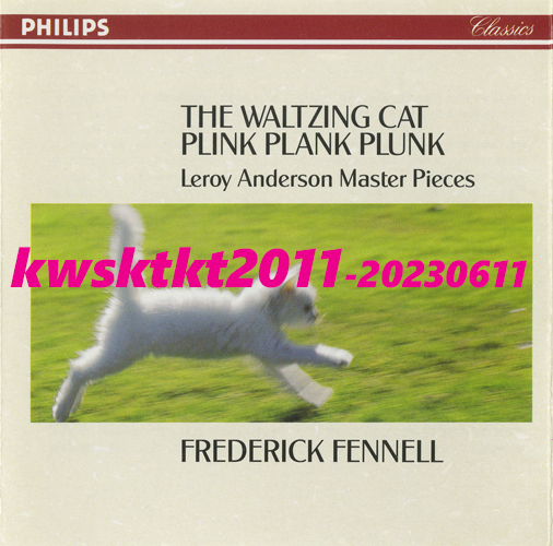 PHCP-10155★フレデリック・フェネル(指揮) ワルツを踊る猫(ルロイ・アンダーソン名曲集)拍卖
