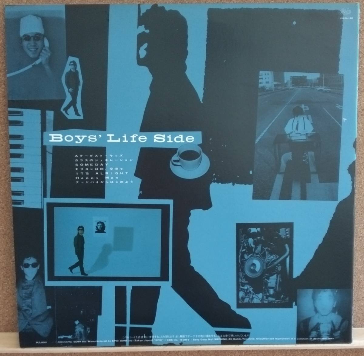 LP(帯付き・ロック) 佐野 元春 SANO MOTOHARU / 14のありふれたチャイム達 No Damage【同梱可能6枚まで】0622拍卖