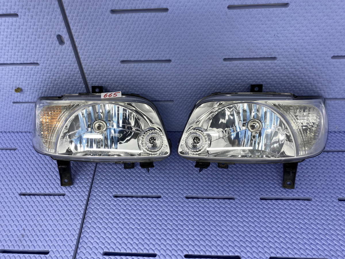 665 * MOVE L900S L910S 後期 ハロゲンライト左右 SET 左 右 100-51694 拍卖