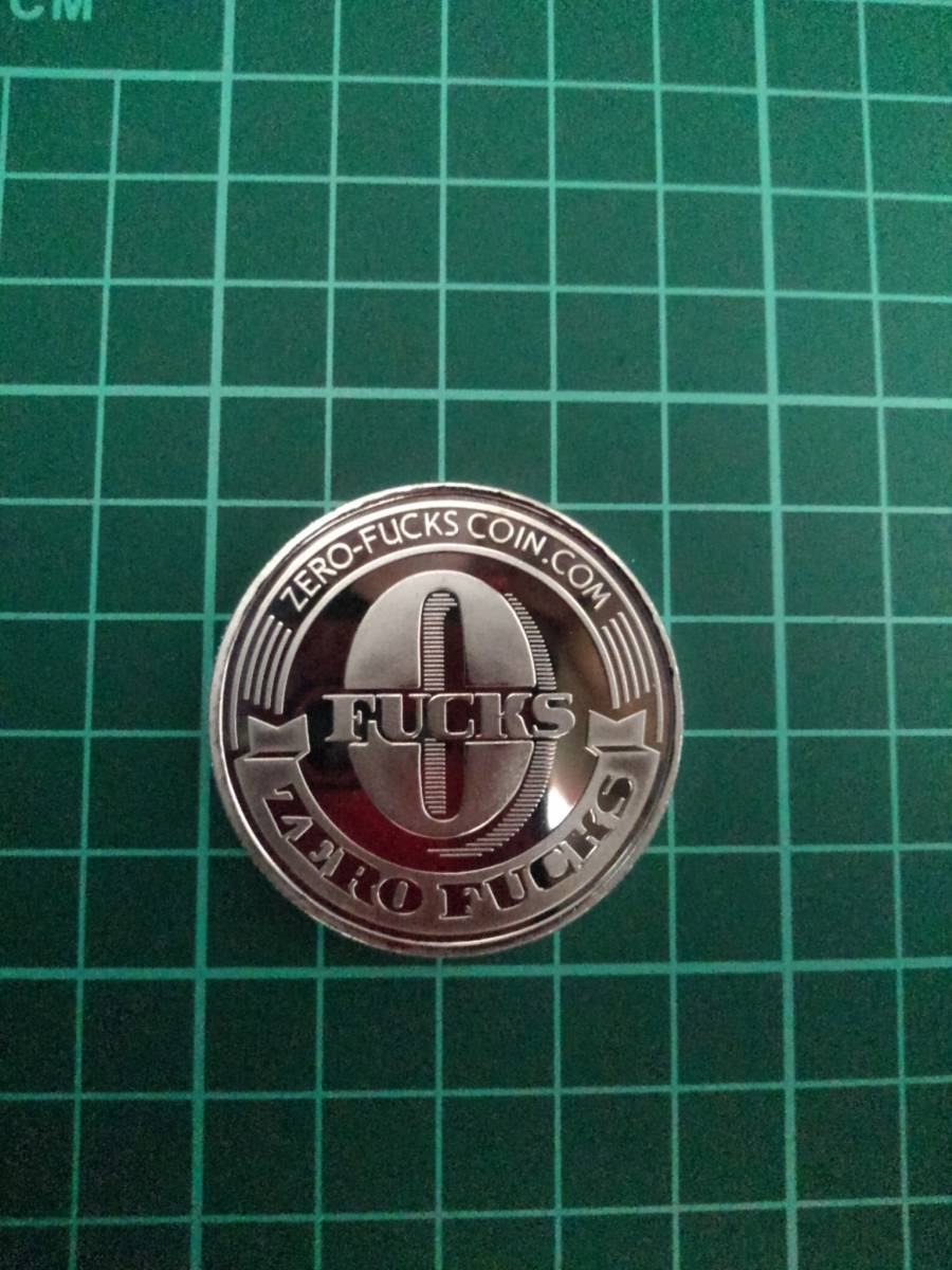 ファック コイン ZERO FUCK COIN 2021 検) 記念硬貨 仮想硬貨 メダル 拍卖