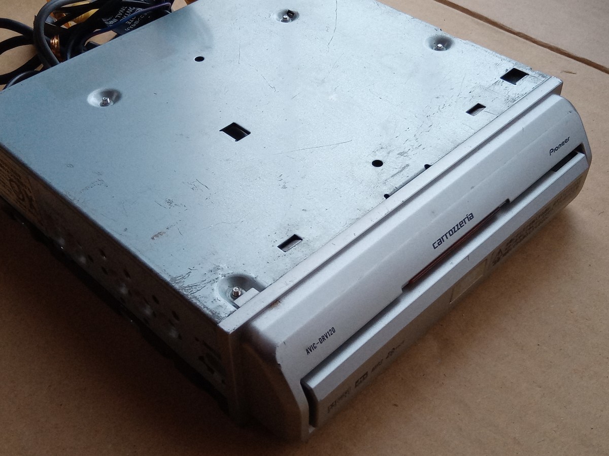 ☆Pioneer carrozzeria DVDナビ AVIC-DR120 本体のみ ジャンク扱いです!☆ 拍卖