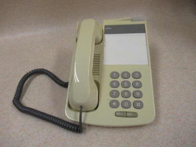 【日焼け】 FC755A1 電話機 富士通 iss phone 20A オフィス用単体電話機 【ビジネスホン 業務用 電話機 本体】拍卖