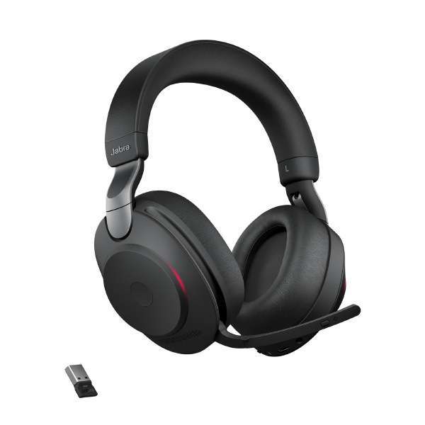 ◎新品◎Jabra Evolve2 85 MS Stereo USB-A ブラック 28599-999-999 ヘッドセット ワイヤレス(Bluetooth)+有線 両耳 ヘッドバンドタイプ拍卖