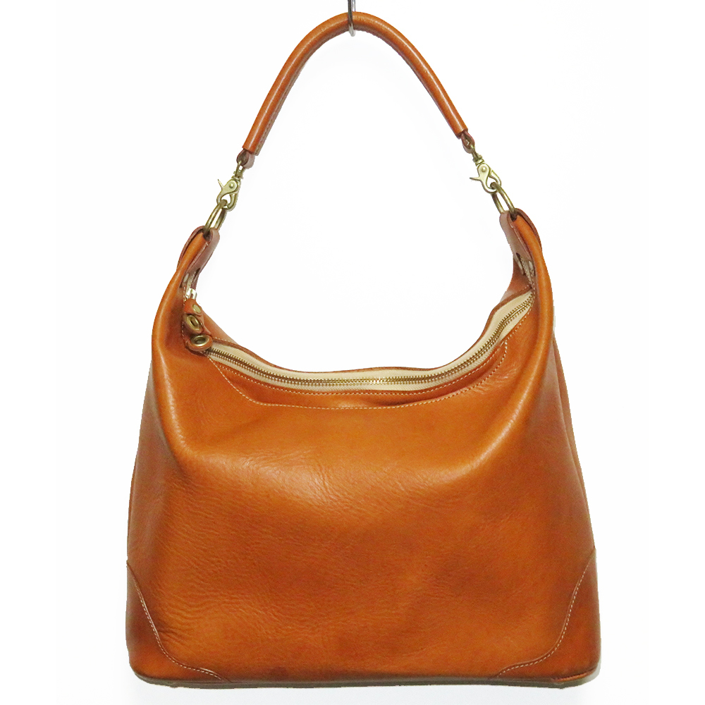 PORCO ROSSO ワンショルダーバッグM 美品 雨染み 参考定価7万円 小旅行 鞄 レザー ハンドバッグ HERZ ヘルツ ポルコロッソ 拍卖